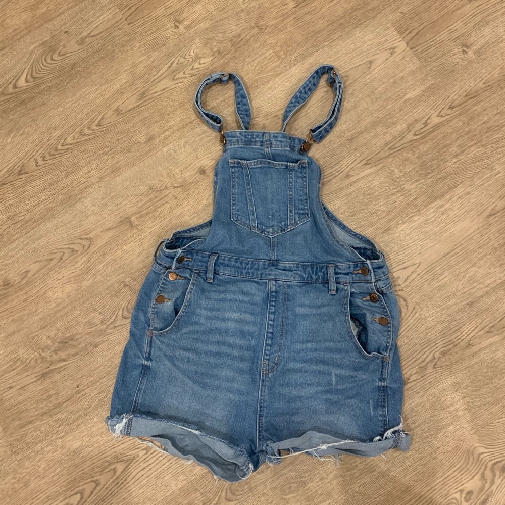 Overall Shorts